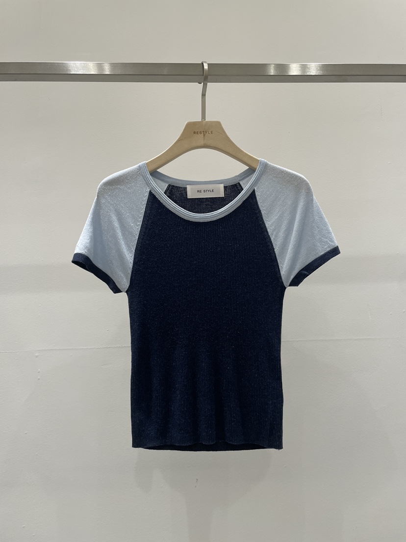 RE STYLE-Q東大門代購女裝新品推薦休閑熱賣人氣針織衫RE STYLE針織衫圖色1