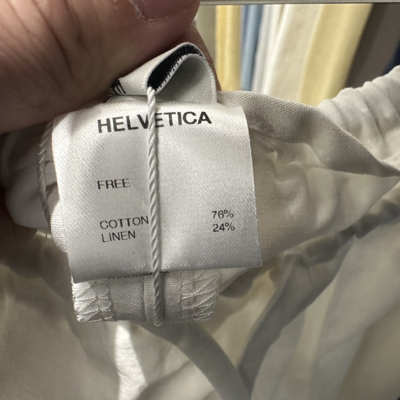 HELVETICA東大門實拍女裝新品職業休閑時尚推薦真品26春夏長裙HELVETICA長裙