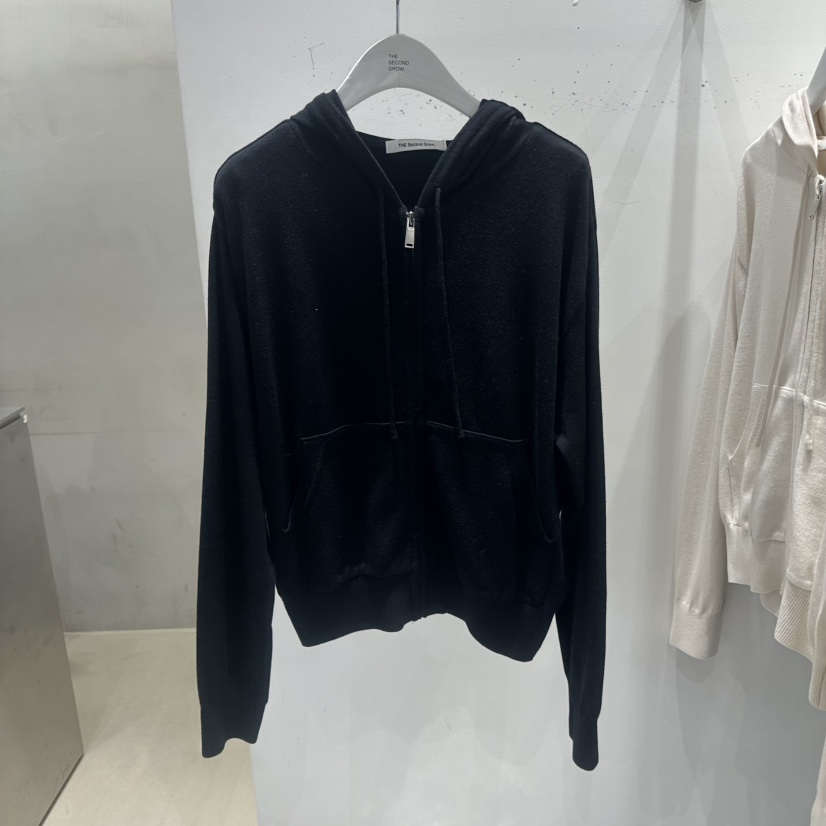 THE SECOND GROW/QUEENSRABBIT韓國直郵實拍女士新品時尚夾克連帽衫拉鏈THE SECOND GROW/QUEENSRABBIT夾克圖色3