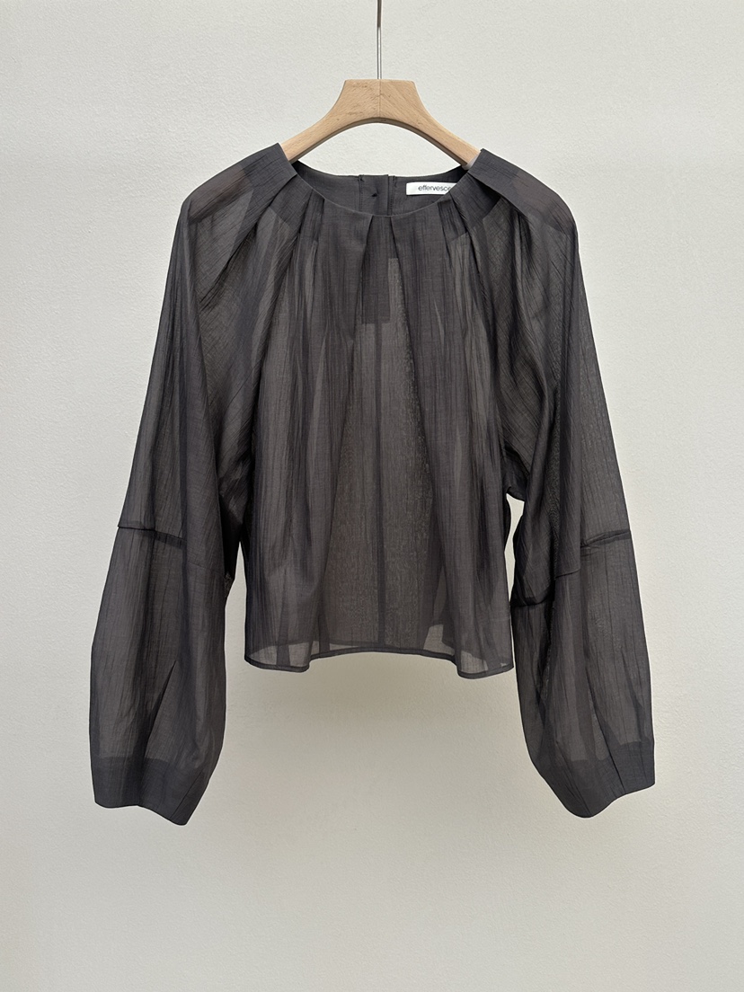 EFFERVESCENT韓國直郵女裝新款26春夏時尚人氣襯衫蕾絲衫evc/effervescent襯衫/蕾絲衫圖色3