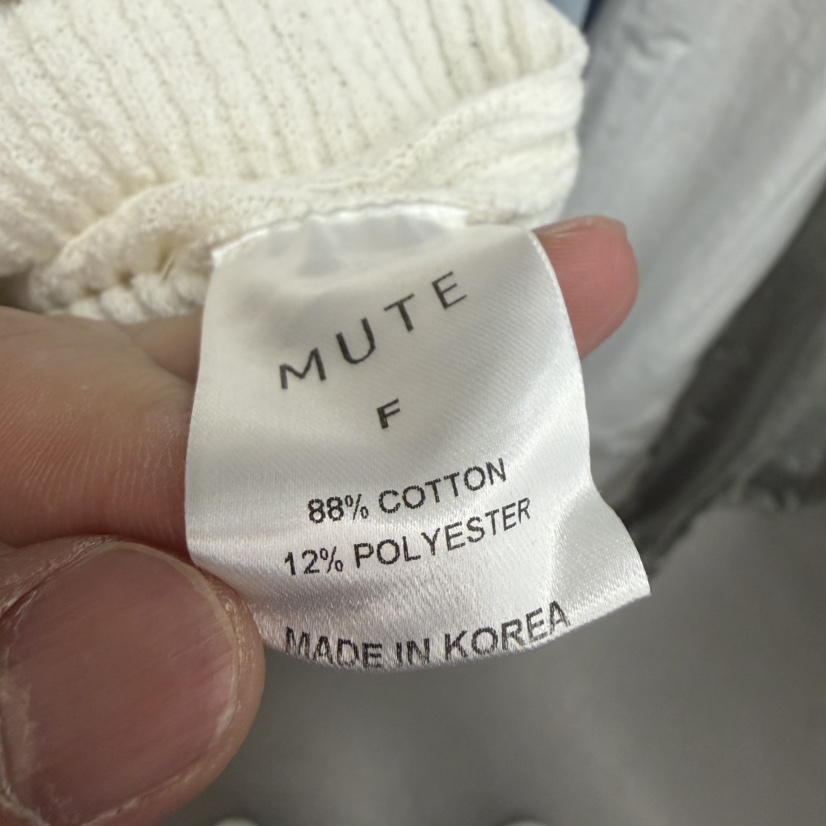 MUTE-P韓國代購女士新品人氣26春夏職業熱賣推薦休閑針織衫MUTE針織衫