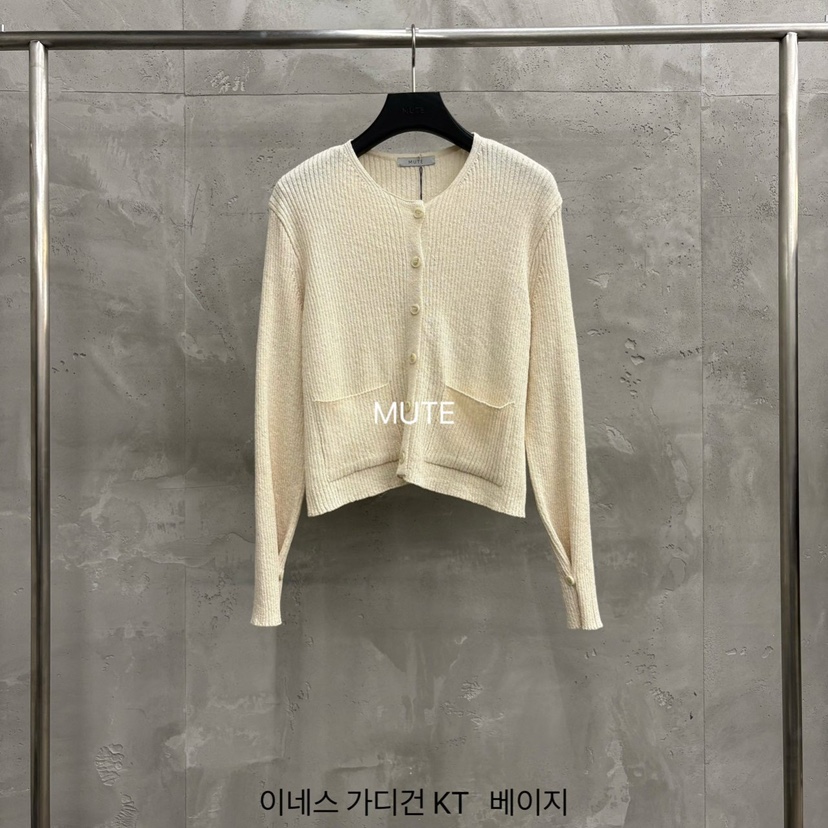 MUTE-P韓國代購女士新品人氣26春夏職業熱賣推薦休閑針織衫MUTE針織衫圖色2