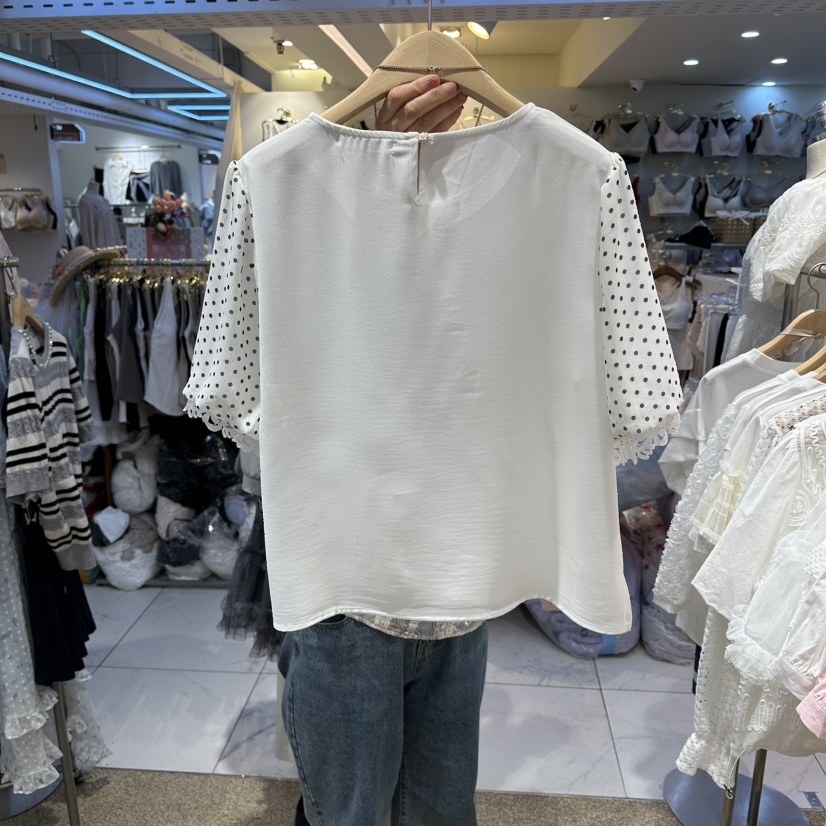 BELITA韓國代購女裝新款時尚休閑26春夏推薦人氣襯衫蕾絲衫BELITA襯衫/蕾絲衫