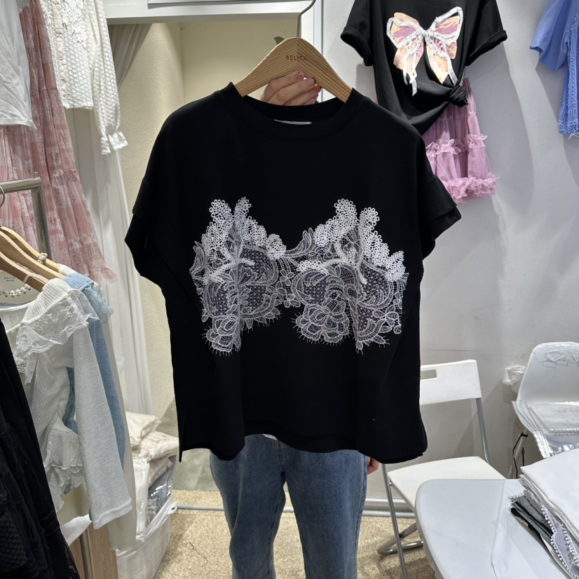 BELITA韓國代購女裝新款26春夏時尚推薦職業休閑熱賣人氣T恤BELITAT恤圖色3