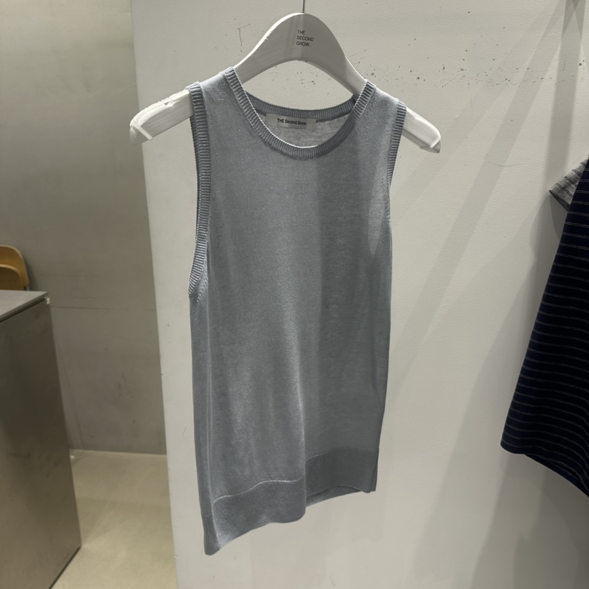THE SECOND GROW/QUEENSRABBIT韓國直郵實拍女士新款推薦吊帶背心柔軟THE SECOND GROW/QUEENSRABBIT吊帶/背心圖色2