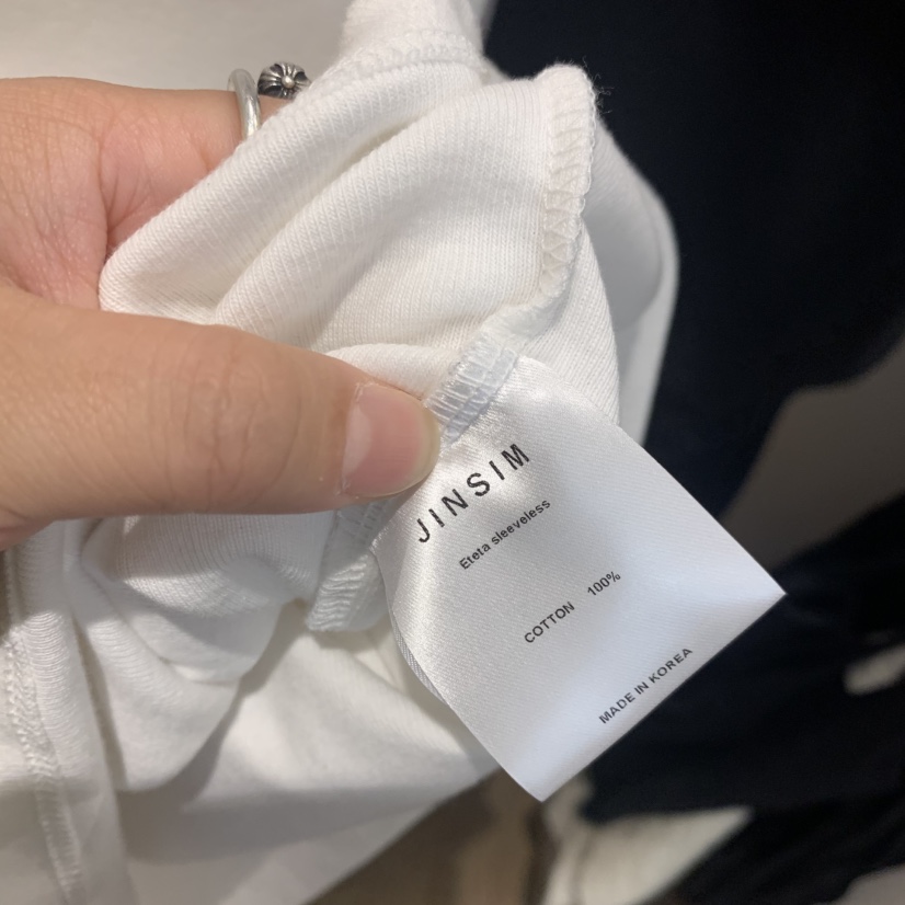 JINSIM韓國直郵實拍女裝新品推薦熱賣職業26春夏吊帶背心JINSIM吊帶/背心