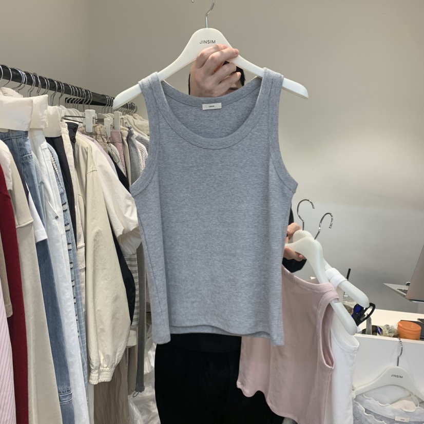 JINSIM韓國直郵實拍女裝新品推薦熱賣職業26春夏吊帶背心JINSIM吊帶/背心圖色3