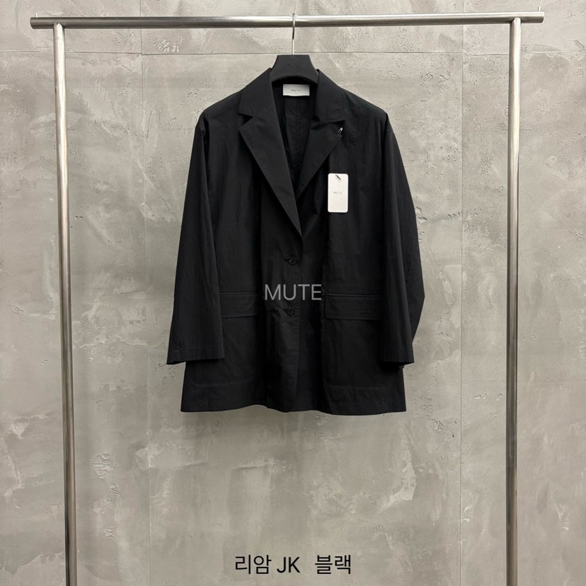 MUTE-P韓國東大門直郵女裝新品26春夏推薦職業熱賣人氣夾克MUTE夾克圖色3