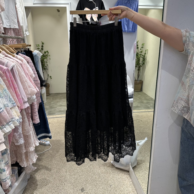 BELITA韓國代購女裝新品人氣26春夏職業熱賣休閑時尚長裙BELITA長裙圖色2