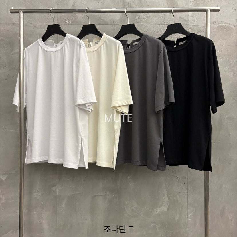 MUTE-P韓國直郵實拍女士新品推薦職業休閑26春夏時尚T恤MUTET恤