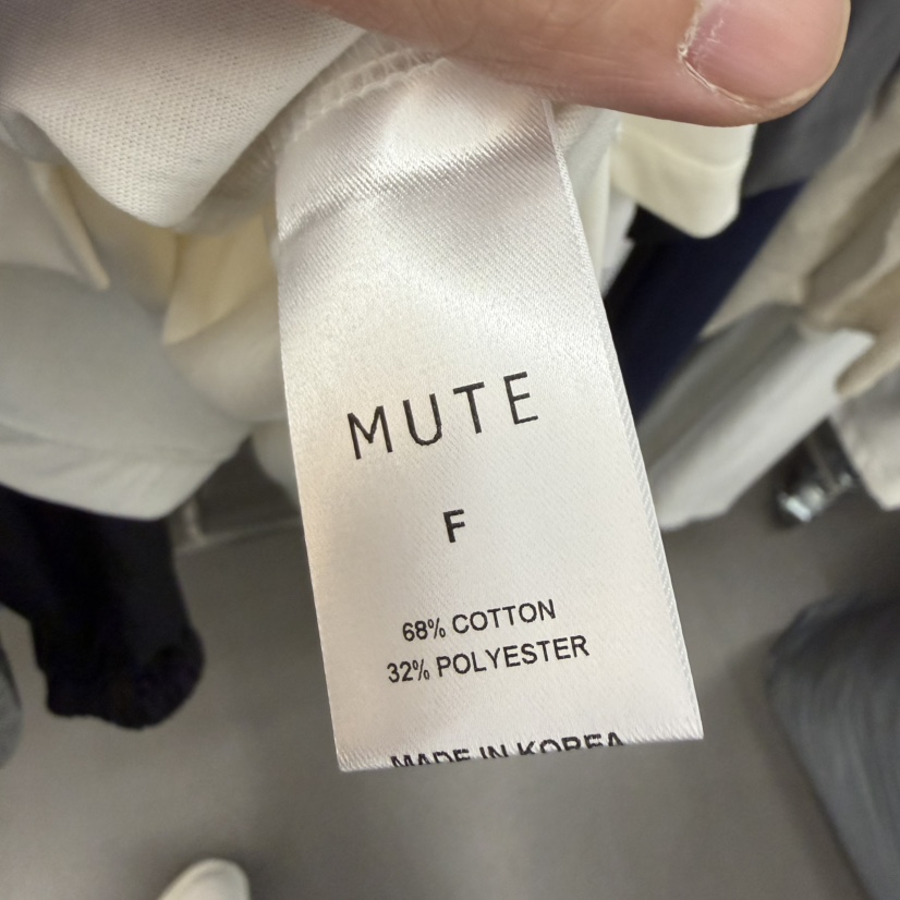 MUTE-P韓國直郵實拍女士新品推薦職業休閑26春夏時尚T恤MUTET恤