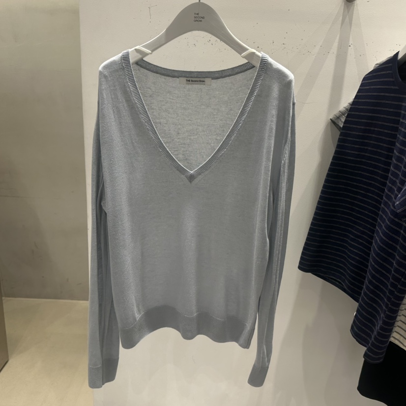 THE SECOND GROW/QUEENSRABBIT韓國直郵女裝新品人氣針織衫柔軟THE SECOND GROW/QUEENSRABBIT針織衫圖色1