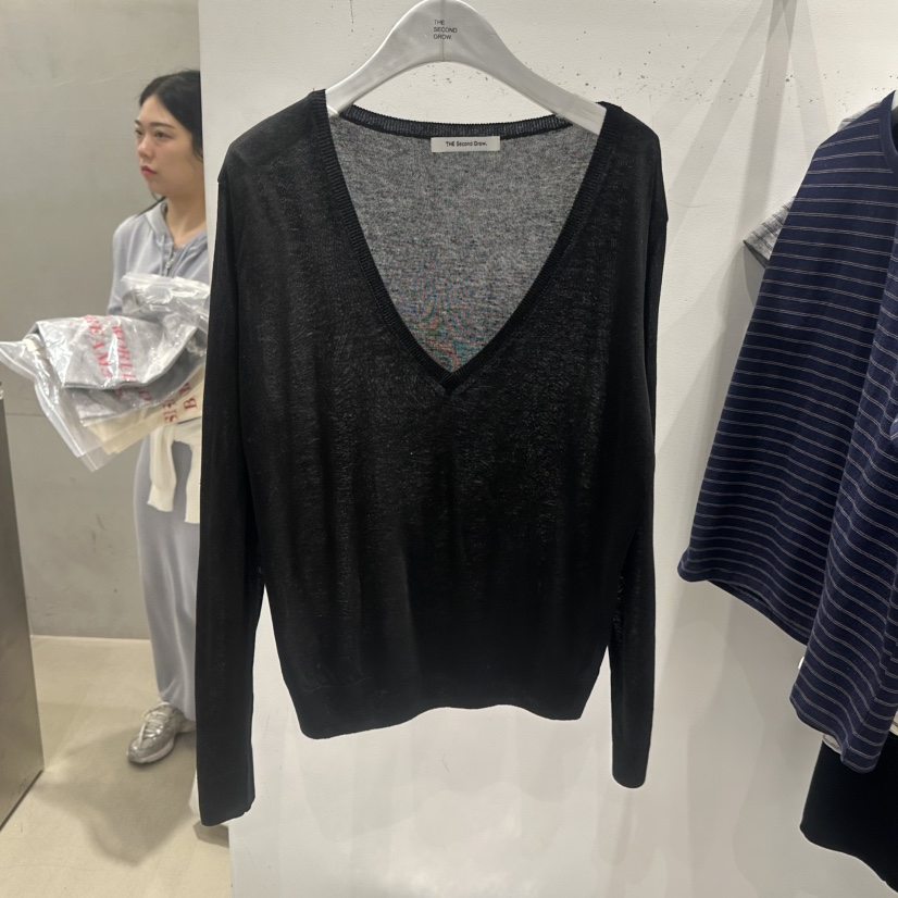 THE SECOND GROW/QUEENSRABBIT韓國直郵女裝新品人氣針織衫柔軟THE SECOND GROW/QUEENSRABBIT針織衫圖色2