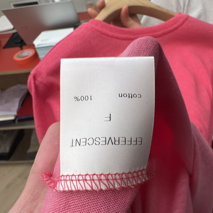 EFFERVESCENT韓國代購女裝新款人氣時尚休閑推薦26春夏T恤evc/effervescentT恤