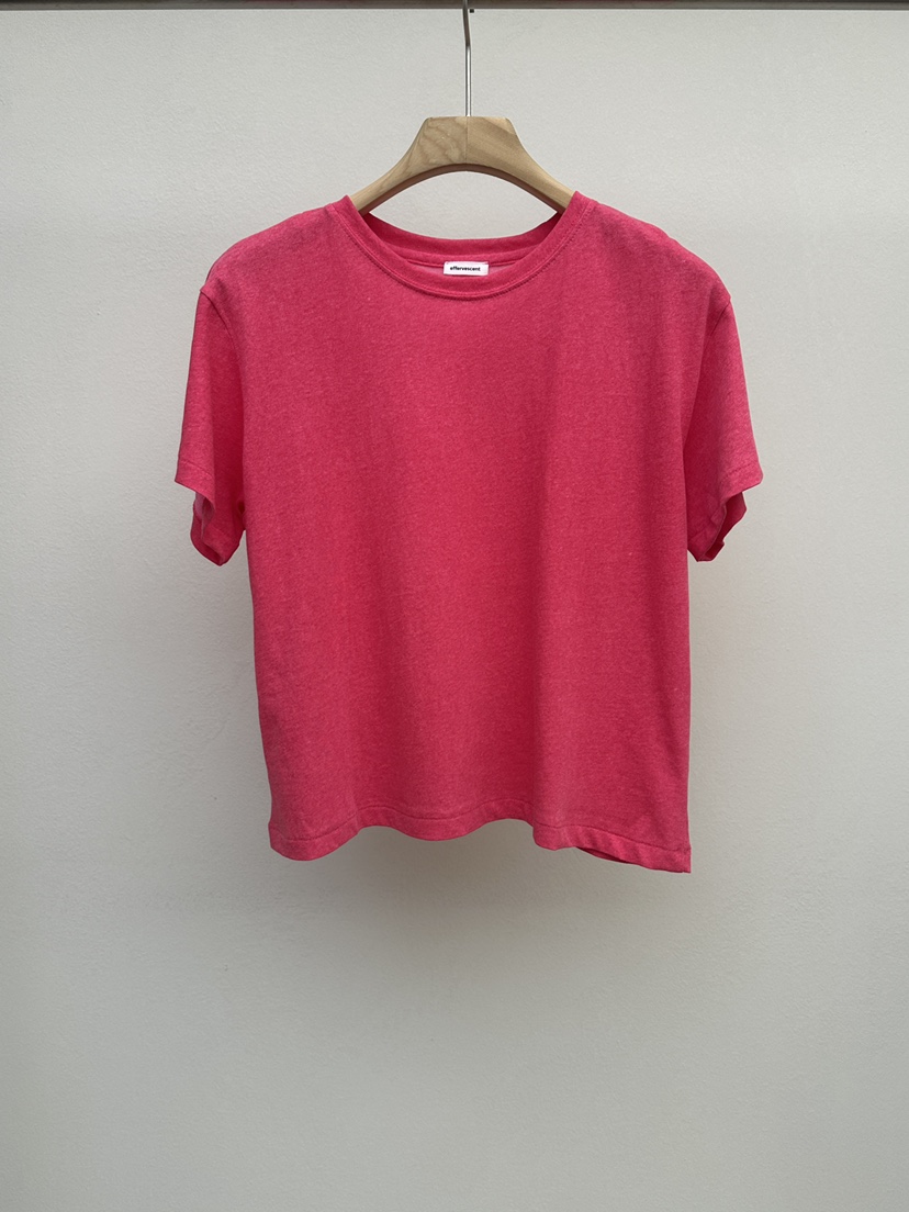 EFFERVESCENT韓國代購女裝新款人氣時尚休閑推薦26春夏T恤evc/effervescentT恤圖色2