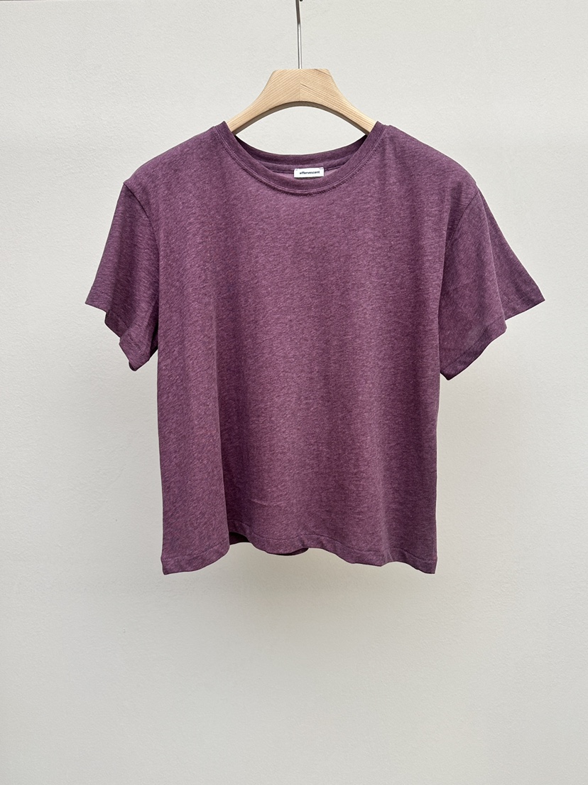 EFFERVESCENT韓國代購女裝新款人氣時尚休閑推薦26春夏T恤evc/effervescentT恤圖色4