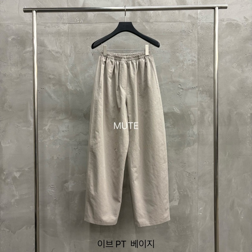 MUTE-P韓國直郵實拍女裝新款人氣時尚26春夏推薦職業休閑褲MUTE休閑褲圖色2