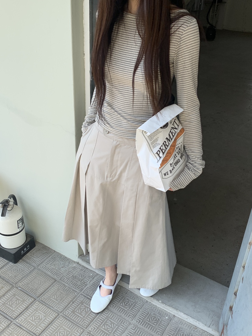 LOGARDEN韓國東大門直郵女裝新款人氣熱賣26春夏半身裙中短裙LO GARDEN半身裙/中短裙