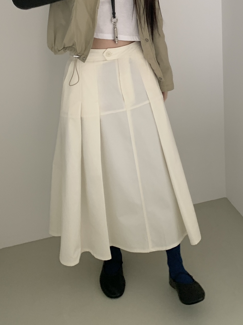 LOGARDEN韓國東大門直郵女裝新款人氣熱賣26春夏半身裙中短裙LO GARDEN半身裙/中短裙圖色1