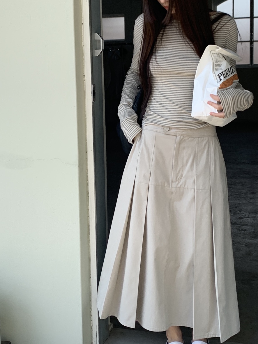 LOGARDEN韓國東大門直郵女裝新款人氣熱賣26春夏半身裙中短裙LO GARDEN半身裙/中短裙圖色2