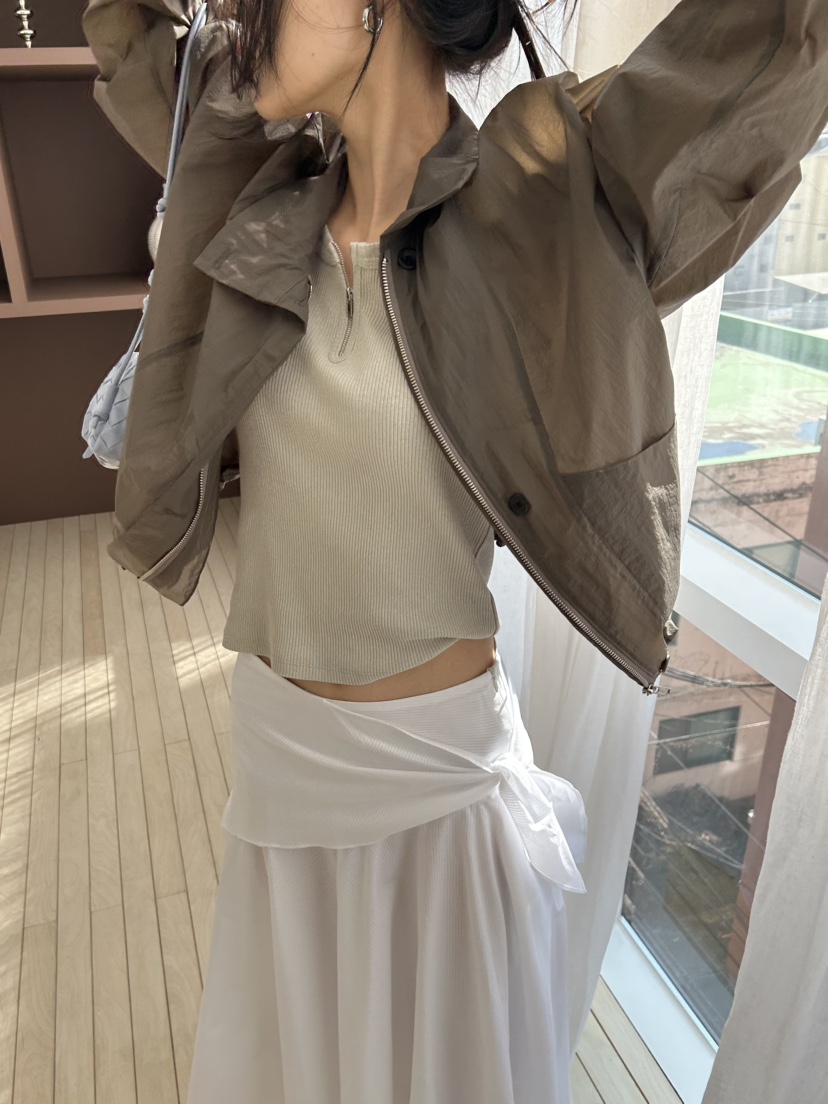 ME MO韓國代購女士新品休閑26春夏推薦人氣時尚熱賣夾克ME MO夾克