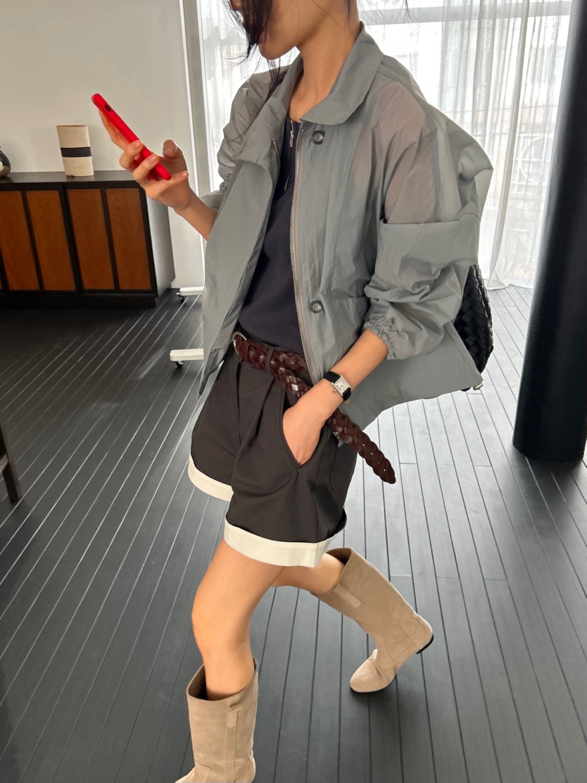 ME MO韓國代購女士新品休閑26春夏推薦人氣時尚熱賣夾克ME MO夾克