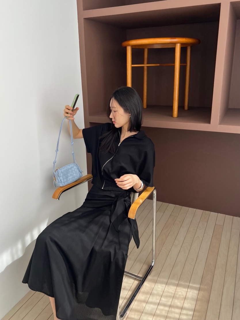 ME MO韓國東大門代購女士新品26春夏推薦襯衫蕾絲衫拉鏈ME MO襯衫/蕾絲衫