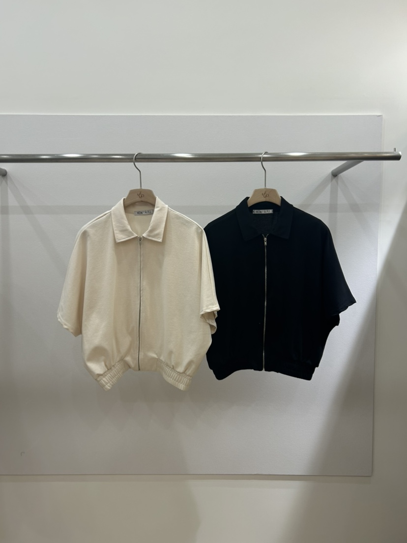 ME MO韓國東大門代購女士新品26春夏推薦襯衫蕾絲衫拉鏈ME MO襯衫/蕾絲衫