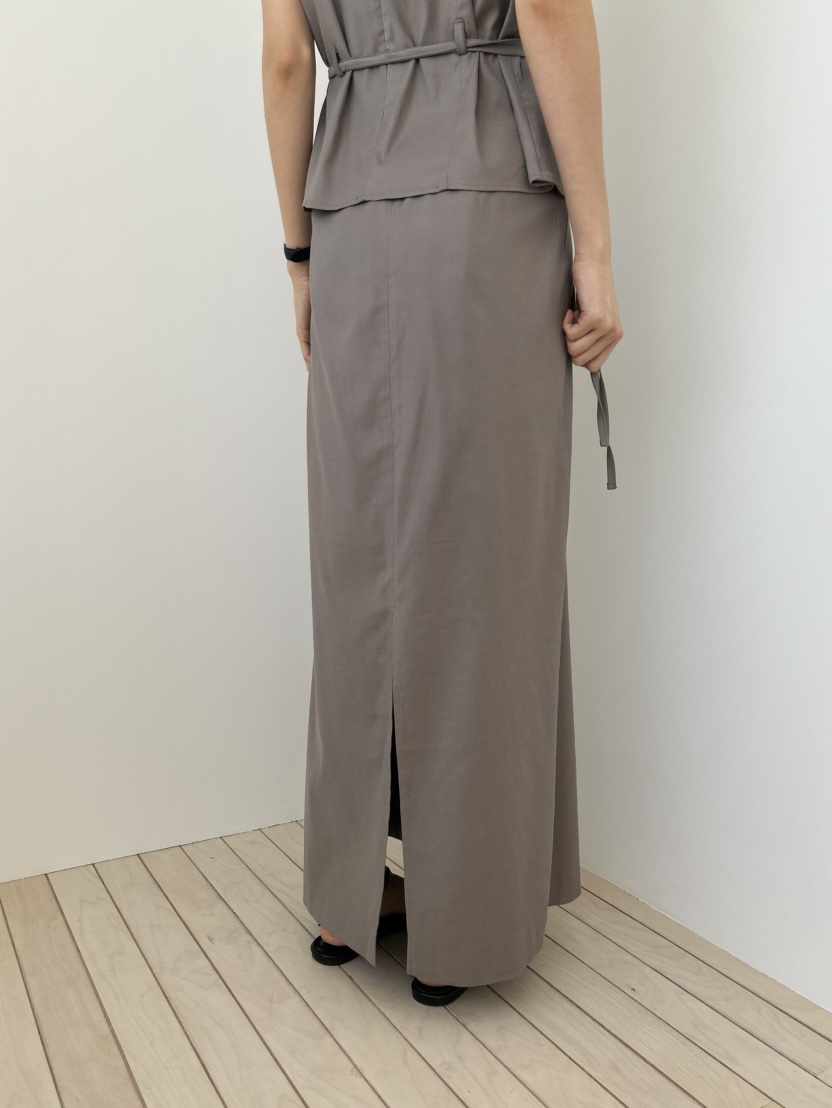 ME MO韓國直郵實拍女裝新款休閑人氣熱賣職業時尚推薦長裙ME MO長裙