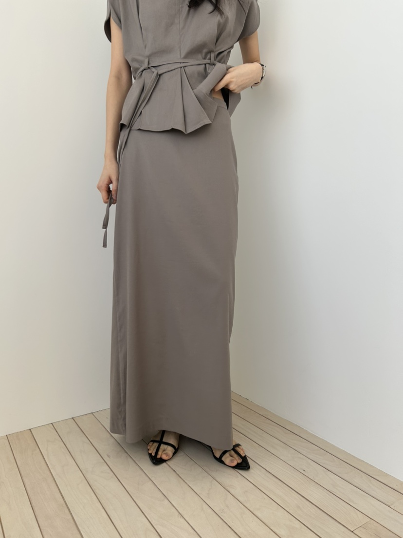 ME MO韓國直郵實拍女裝新款休閑人氣熱賣職業時尚推薦長裙ME MO長裙圖色2