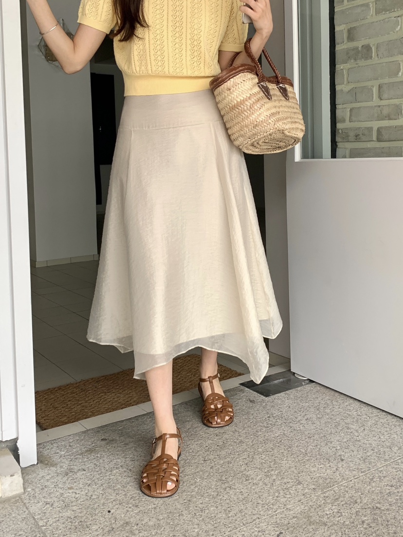 RE:OPENING韓國直郵實拍女裝新款推薦人氣職業熱賣時尚長裙RE:OPENING長裙