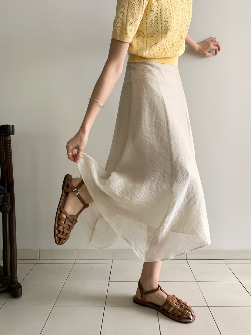 RE:OPENING韓國直郵實拍女裝新款推薦人氣職業熱賣時尚長裙RE:OPENING長裙