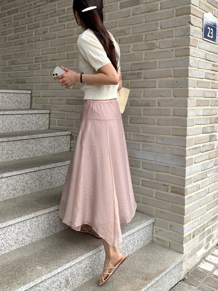 RE:OPENING韓國直郵實拍女裝新款推薦人氣職業熱賣時尚長裙RE:OPENING長裙