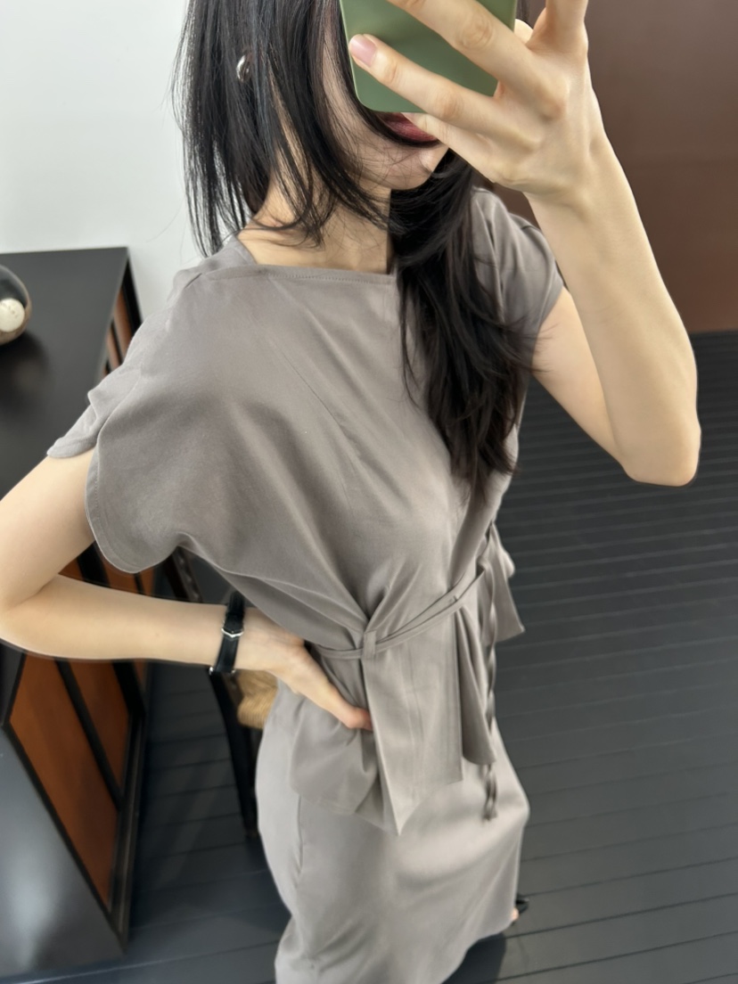 ME MO韓國東大門代購女裝新款推薦26春夏襯衫蕾絲衫含腰繩ME MO襯衫/蕾絲衫