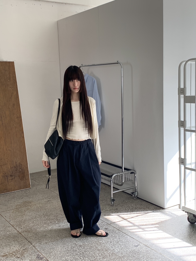 LOGARDEN韓國直郵實拍女裝新款人氣26春夏職業熱賣休閑褲LO GARDEN休閑褲