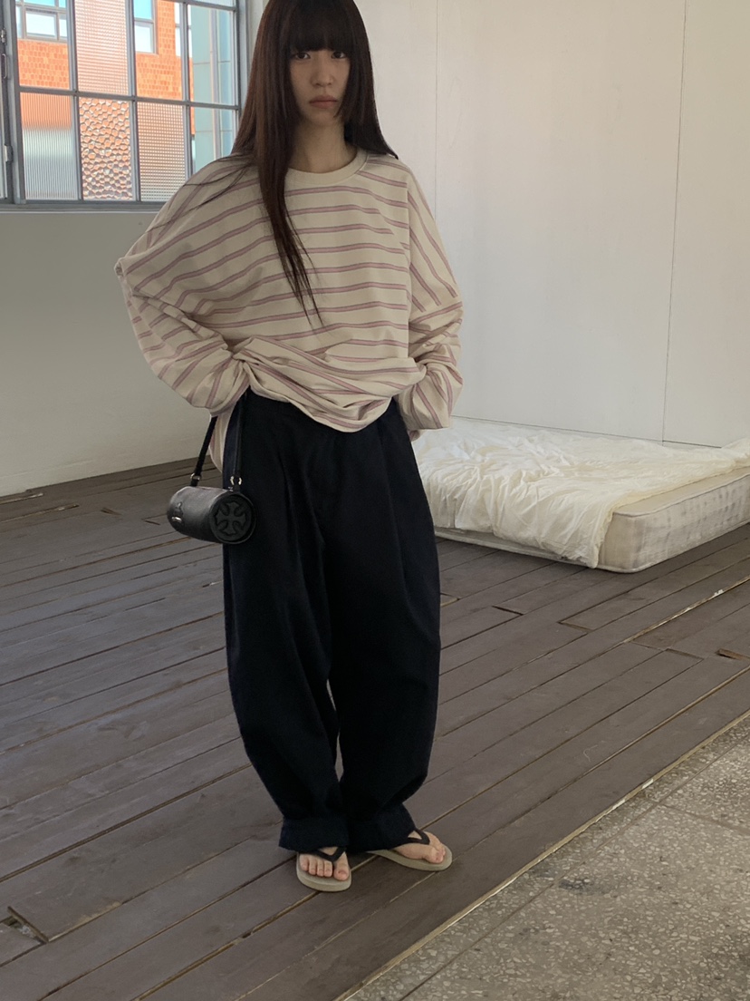 LOGARDEN韓國直郵實拍女裝新款人氣26春夏職業熱賣休閑褲LO GARDEN休閑褲圖色2