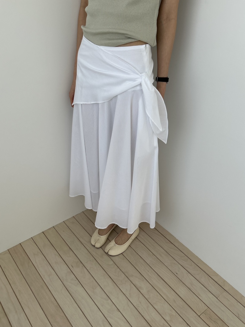 ME MO韓國直郵女裝新品推薦職業26春夏人氣休閑長裙裹身裙ME MO長裙