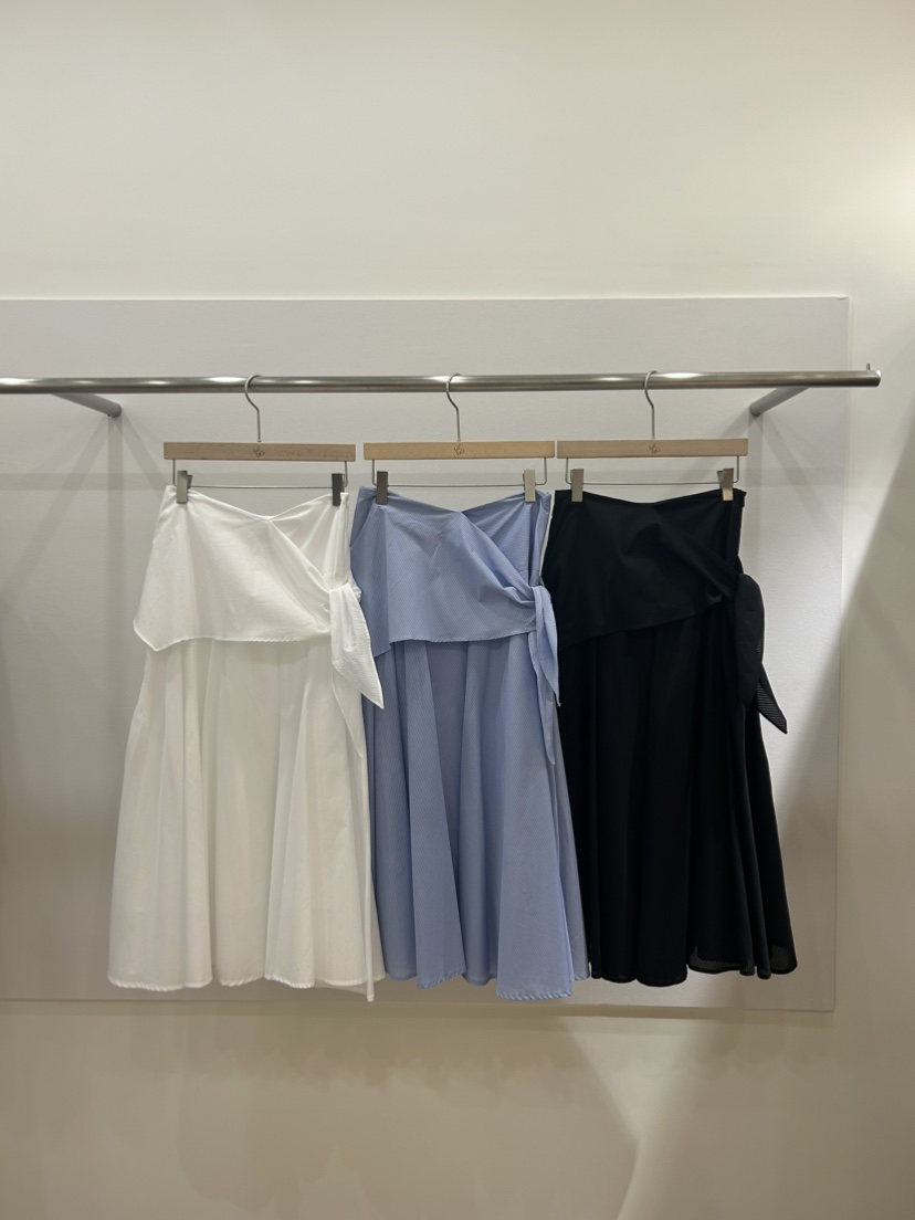 ME MO韓國直郵女裝新品推薦職業26春夏人氣休閑長裙裹身裙ME MO長裙