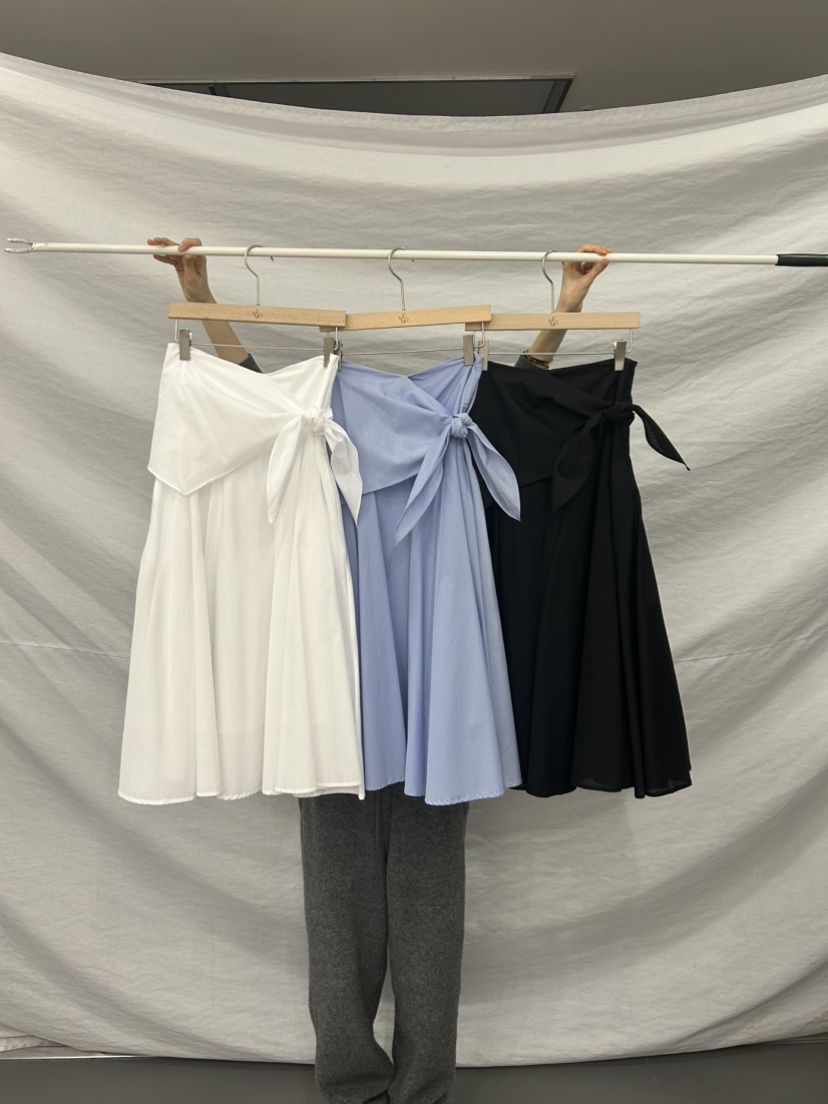 ME MO韓國直郵女裝新品推薦職業26春夏人氣休閑長裙裹身裙ME MO長裙