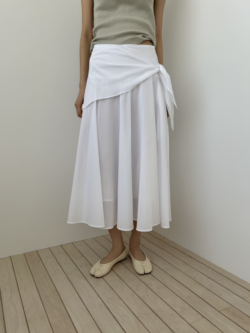 ME MO韓國直郵女裝新品推薦職業26春夏人氣休閑長裙裹身裙ME MO長裙圖色1