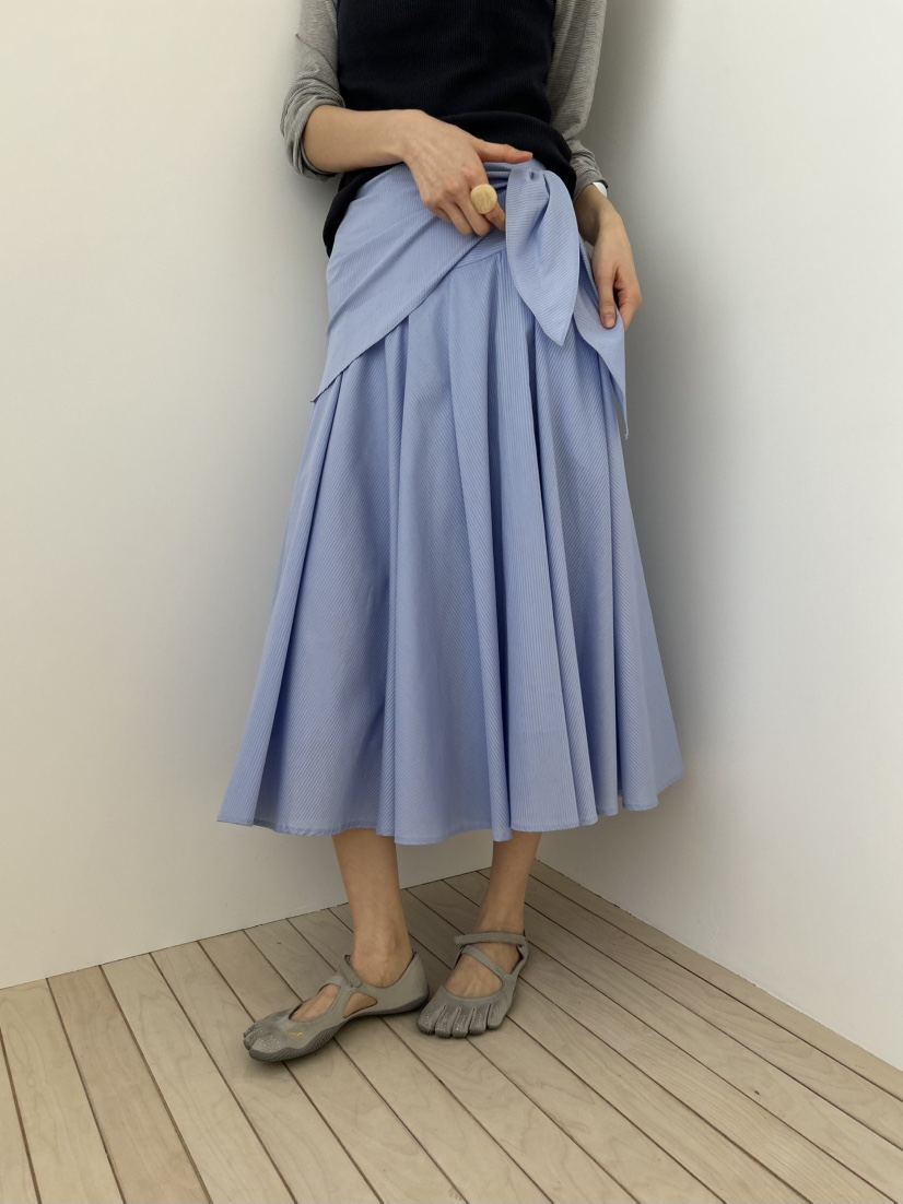 ME MO韓國直郵女裝新品推薦職業26春夏人氣休閑長裙裹身裙ME MO長裙圖色3