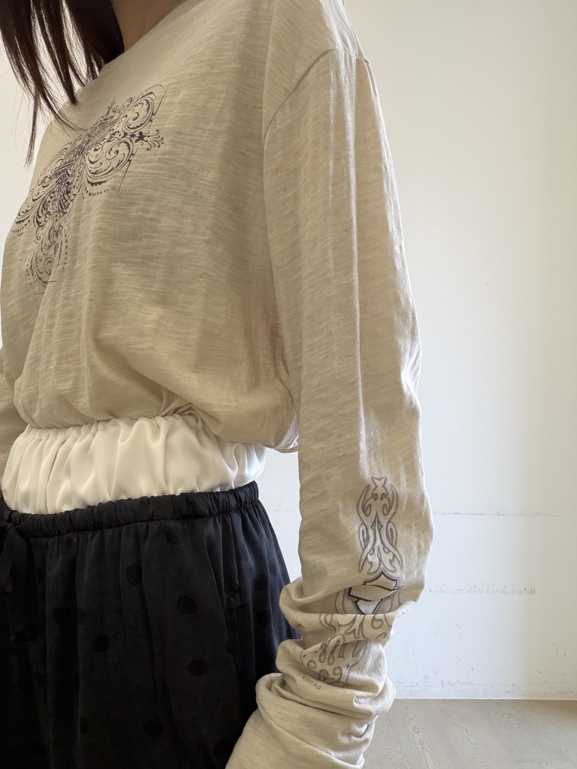 FRANC—L韓國代購女裝新款休閑推薦熱賣26春夏時尚長袖T恤FRANC長袖T恤