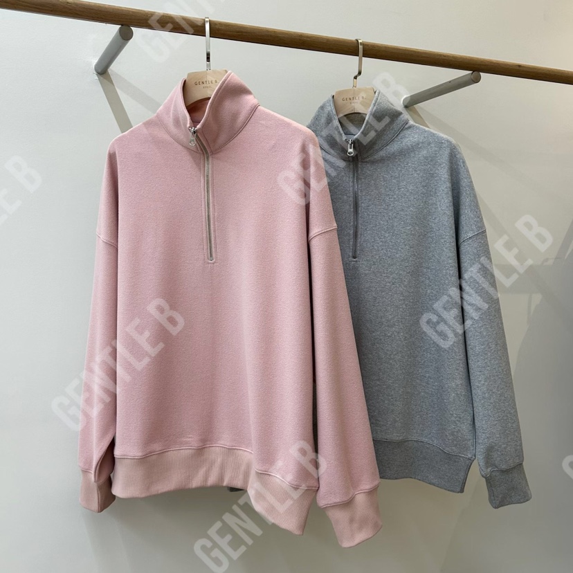 GENTLE B/LOVENTINA韓國代購女士新款推薦衛衣拉鏈高領GENTLE B/LOVENTINA衛衣