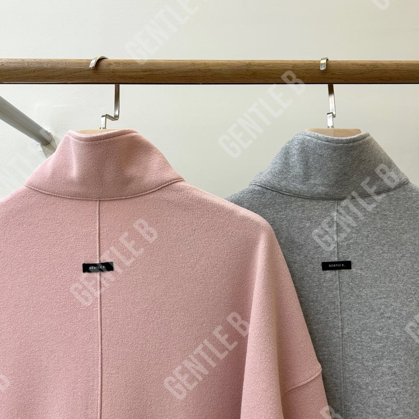 GENTLE B/LOVENTINA韓國代購女士新款推薦衛衣拉鏈高領GENTLE B/LOVENTINA衛衣