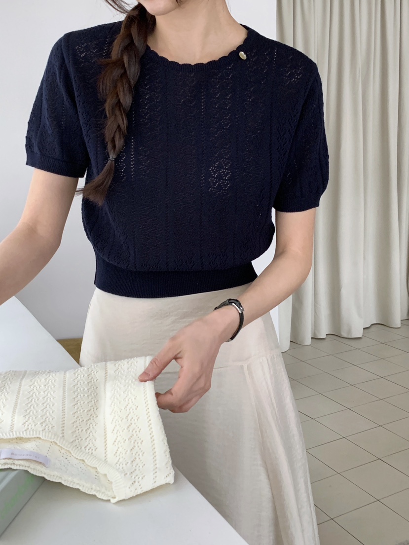 RE:OPENING韓國東大門代購女裝新款休閑熱賣時尚職業針織衫RE:OPENING針織衫