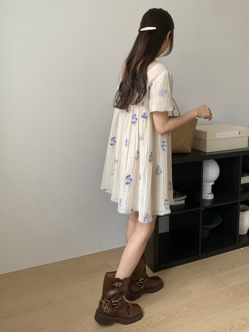 RE:OPENING韓國直郵女裝新品熱賣推薦26春夏職業時尚連衣裙RE:OPENING連衣裙