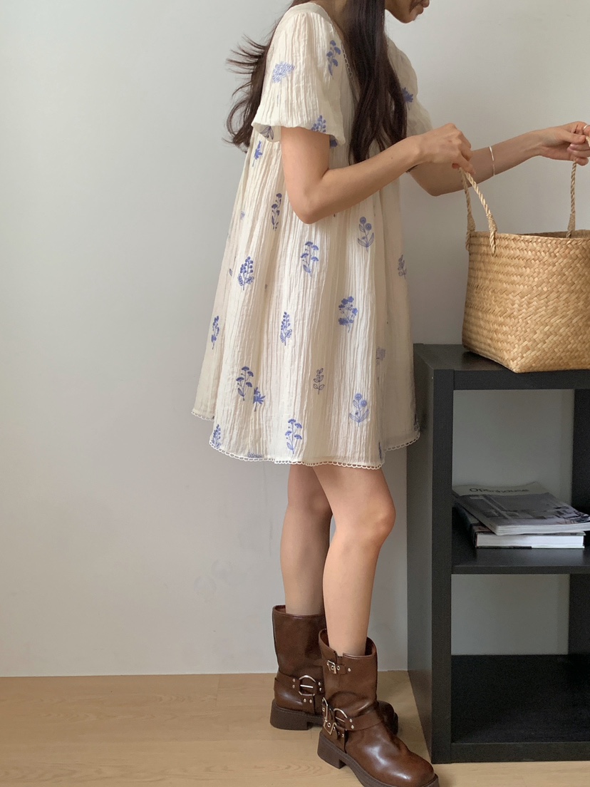 RE:OPENING韓國直郵女裝新品熱賣推薦26春夏職業時尚連衣裙RE:OPENING連衣裙