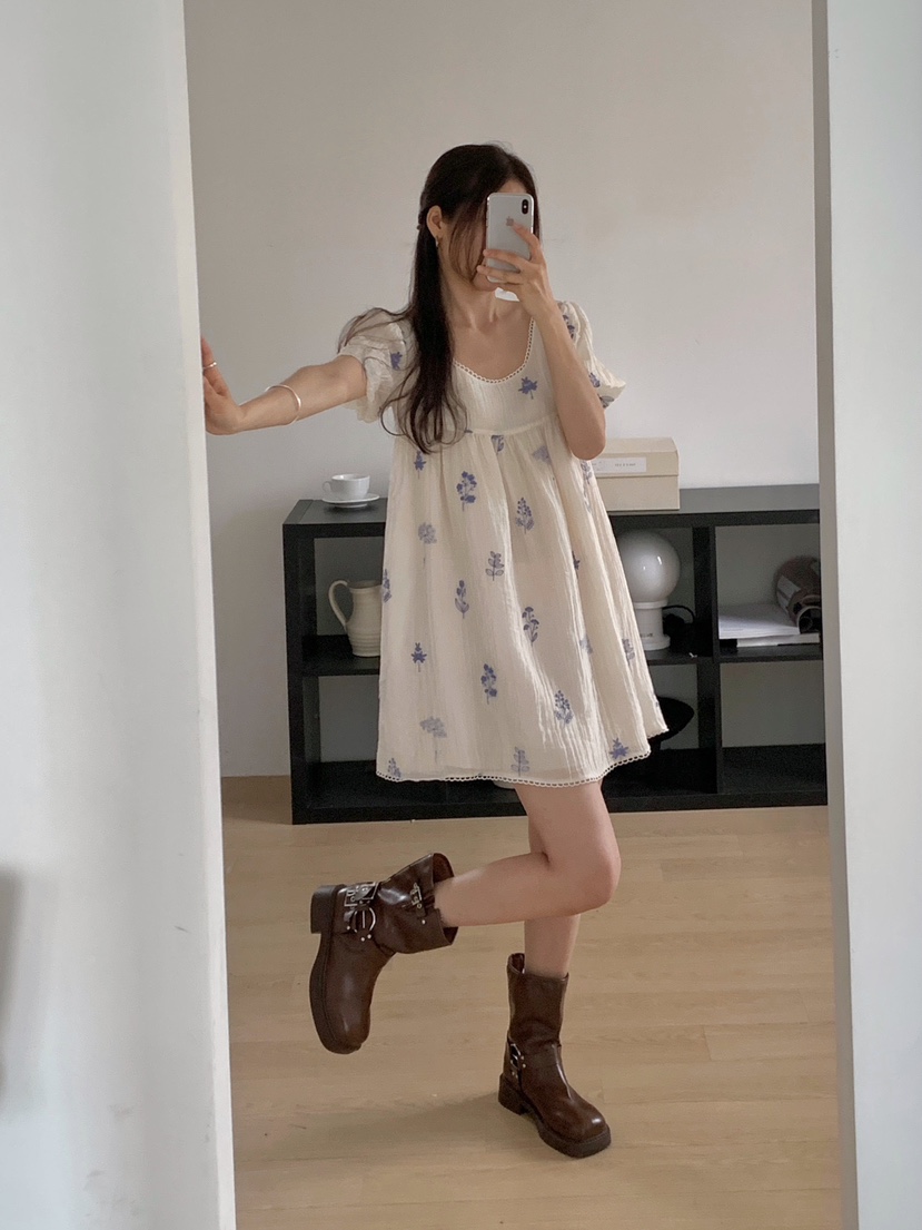 RE:OPENING韓國直郵女裝新品熱賣推薦26春夏職業時尚連衣裙RE:OPENING連衣裙