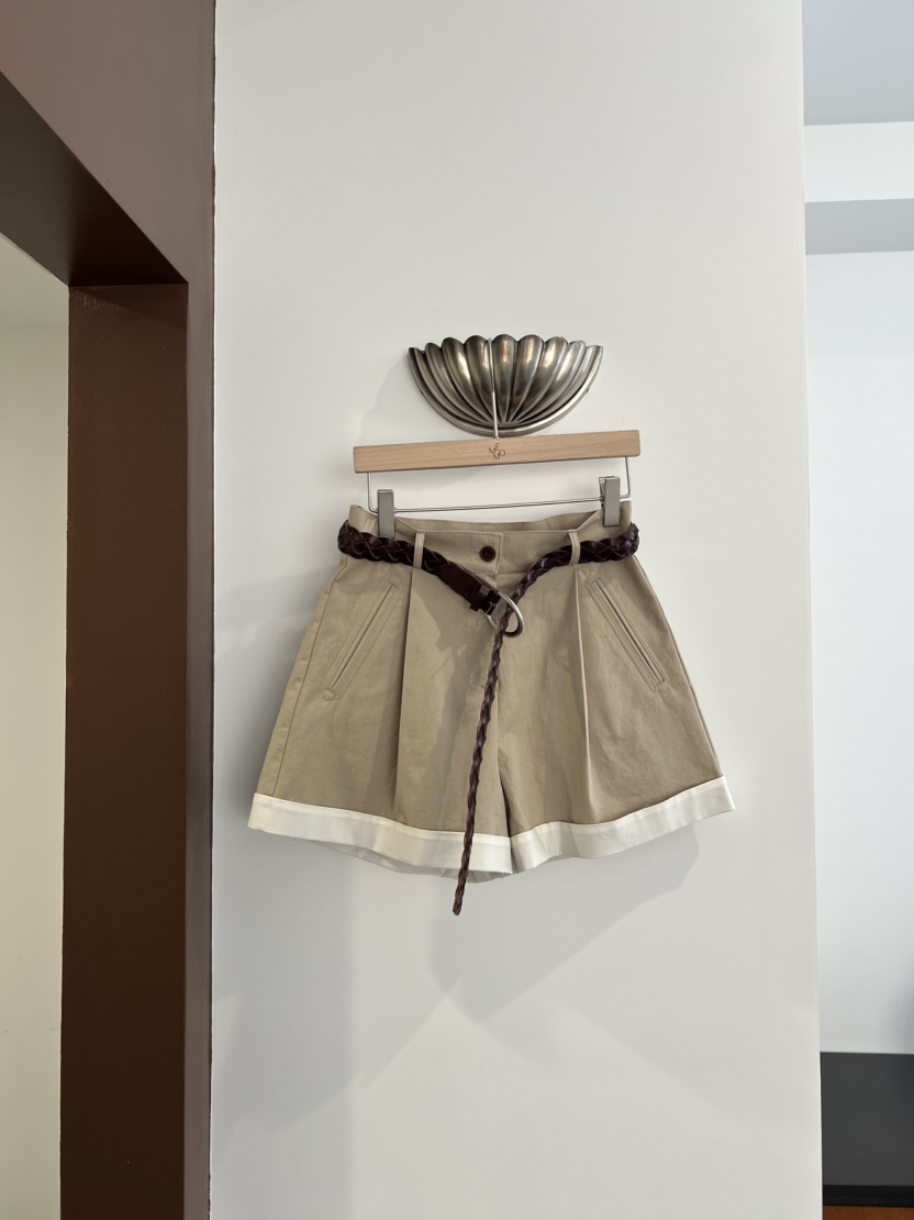 ME MO韓國代購女裝新款推薦職業人氣26春夏短褲不含腰帶ME MO短褲