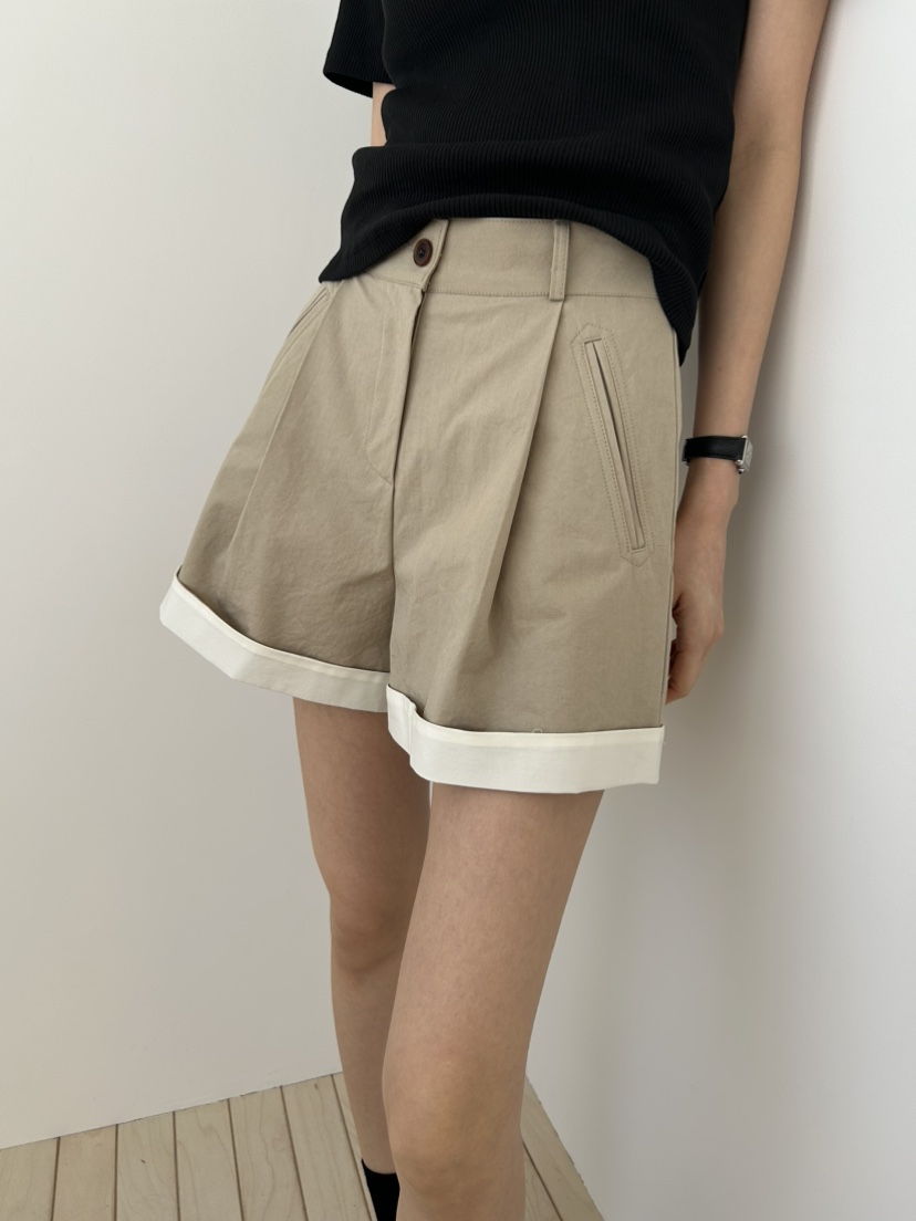 ME MO韓國代購女裝新款推薦職業人氣26春夏短褲不含腰帶ME MO短褲